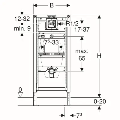 UGRADNI GEBERIT UNIVERZ.PISOAR