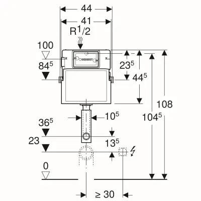 UGRADNI GEBERIT DELTA S.ŠOLJA