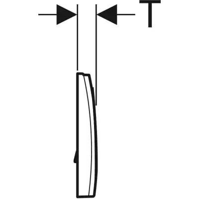 TASTER DELTA 15 HROM SJAJ