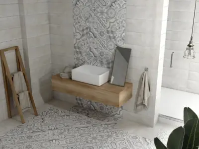 ALPHA DECOR GRIS 45X45 1,42