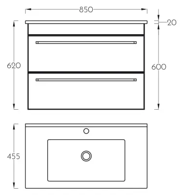 ORMARIĆ ATRIA 85 DD ANTRA.0984