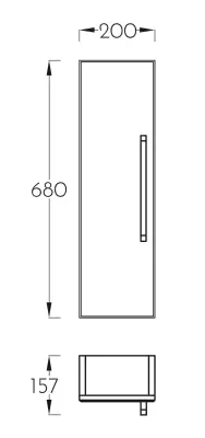 VERTIKALA ATRIA BELA 0979