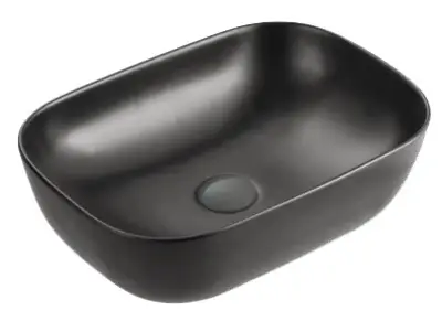LAVABO SMILE 3 E-6255 CRNI MAT