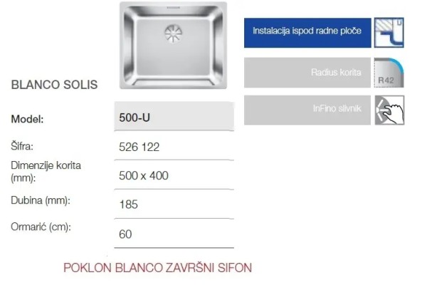 SUDOP.SOLIS 500-U 500X400/185