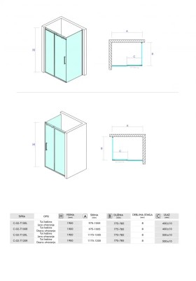 PARAVAN C-02-7100REV 100X808mm