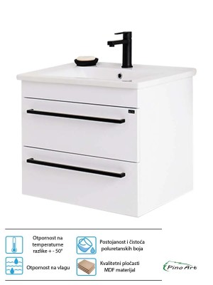 ORMARIĆ ATRIA 65 DD BELA 0976